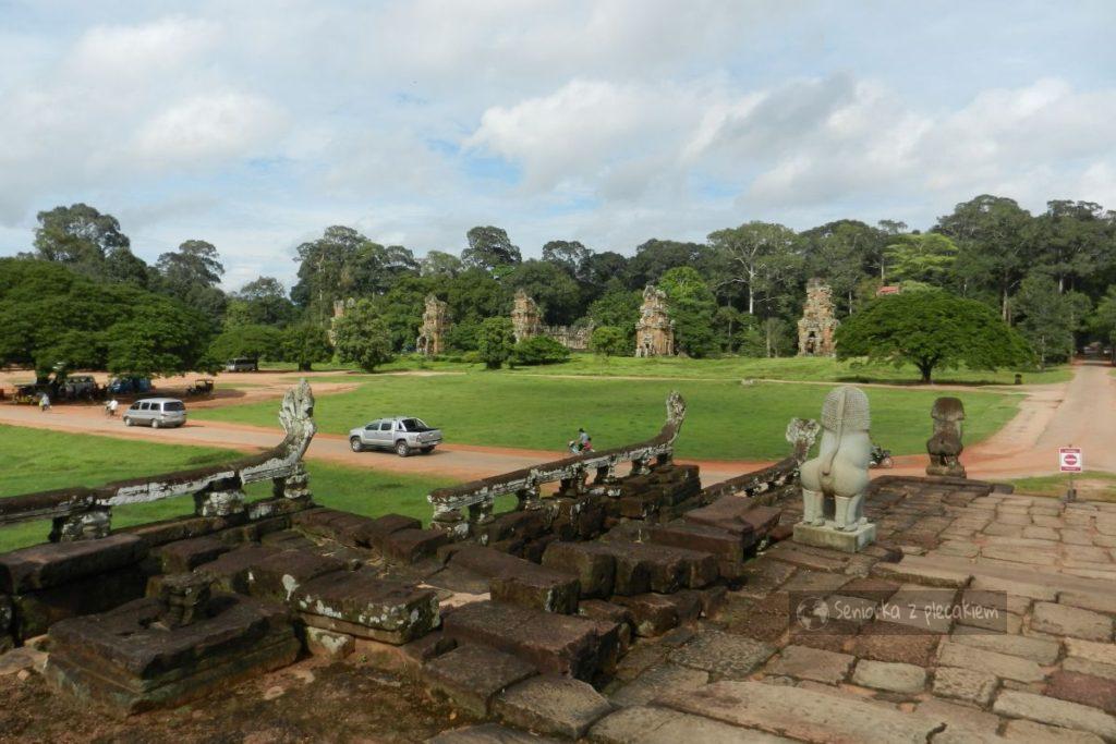 Plac defilad w kompleksie Angkor