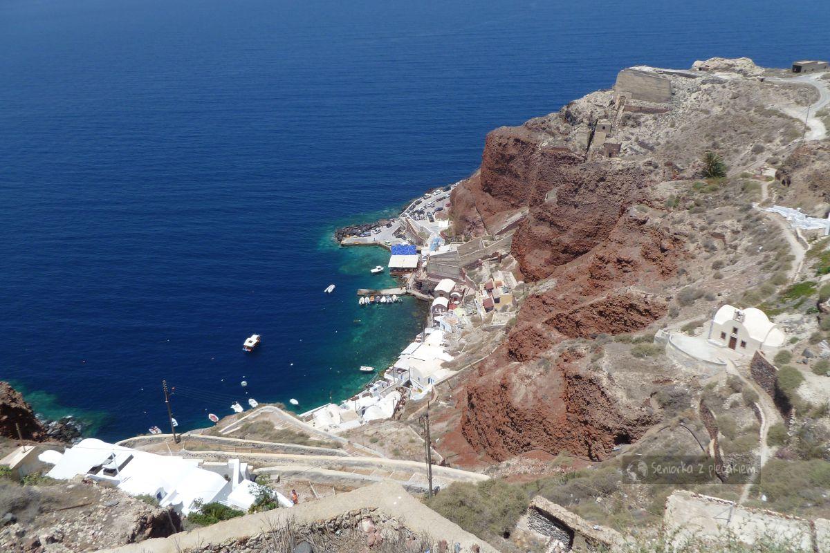 Santorini – dwie miejscowoÅ›ci Firostefani i Oia