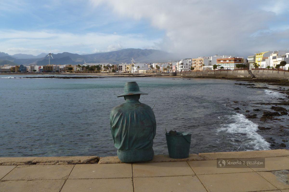 Gran Canaria nad oceanem - Rzeźba 