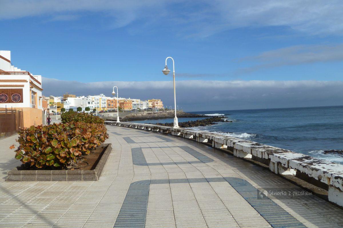 Gran Canaria nad oceanem - Promenada